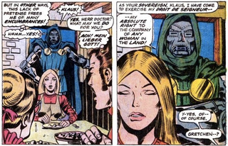 Illustration for article titled 10 Times Doctor Doom's Dignity Went Down The Toilet